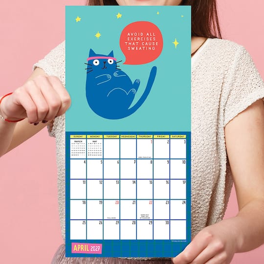 2027 Cats vs Adulting Mini Calendar